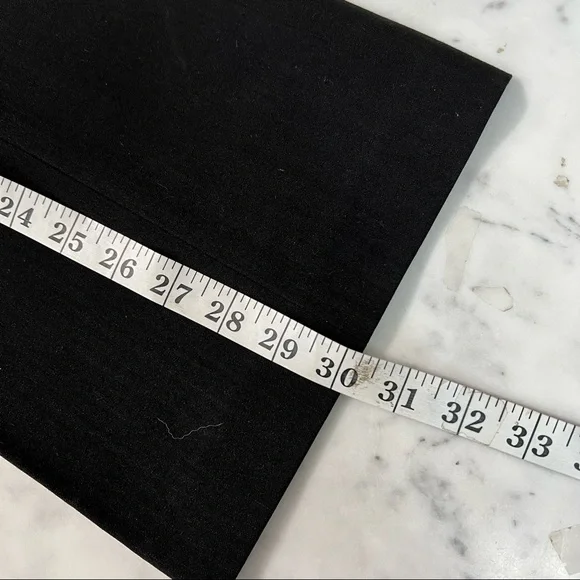 ATELIER Luxe Stretch Black Dress Pants Size 4P - Picture 5 of 7